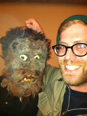 One of these guys is the star of Swamphead.