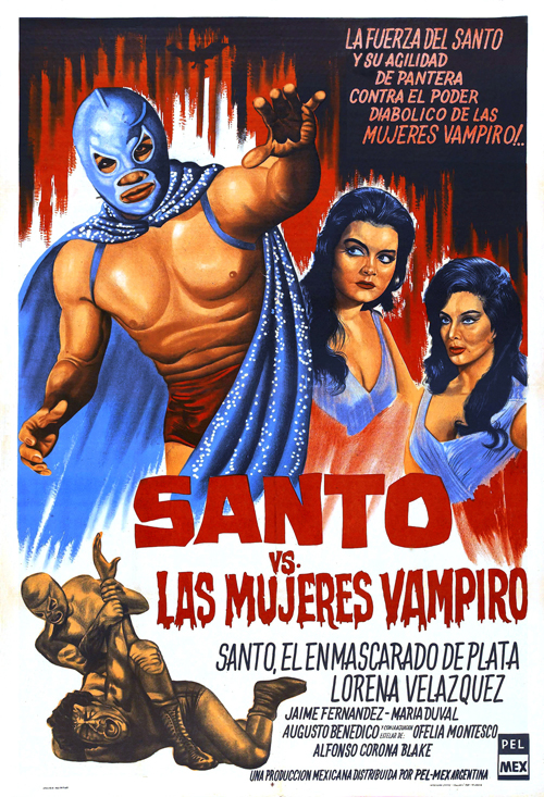 Chicano Pub Libre - Este é o El Santo, também conhecido como El Enmascarado  de la Plata, um dos mais famosos lutadores de luta livre mexicana. Dizem  que não abdicava de sua