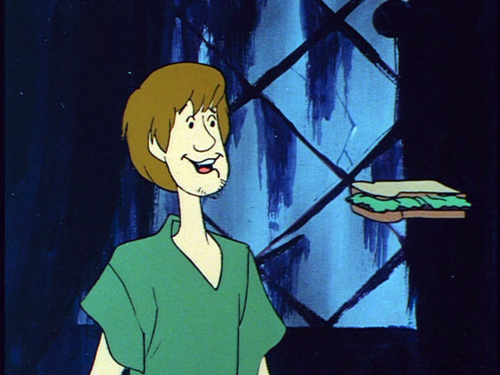 scooby doo and shaggy getting high