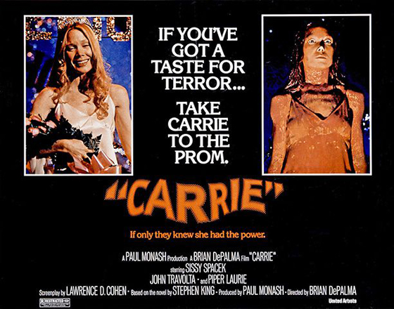 CARRIE one-sheet.